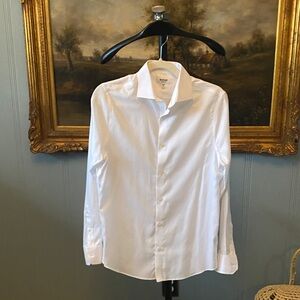 Murano Collezione Slim Fit Men's White Dress Shirt